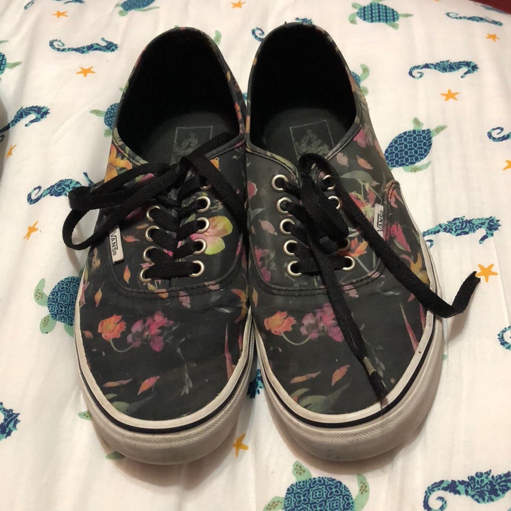 Floral Vans